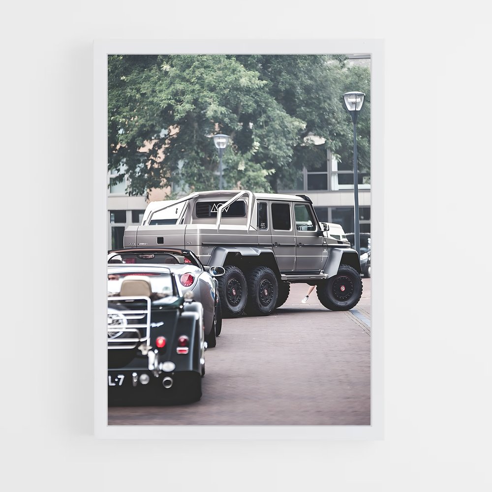 Poster splendide G amg x – affiche Mercedes (vue 3)